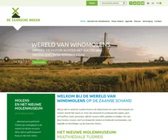 Zaanschemolen.nl(Wereld van Windmolens) Screenshot