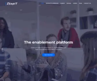 Zaapit.com(See why sales leaders and admins rave about it) Screenshot