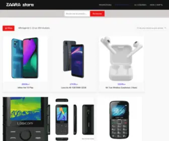 Zaarastore.tn(Zaara Store le revendeur officiel Xiaomi et Huawei a Bizerte) Screenshot