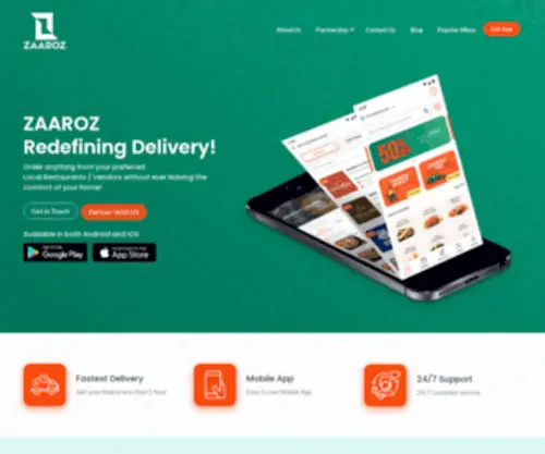 Zaaroz.in(Online Delivery App) Screenshot