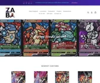 Zaba.tv(ZabaTV Custom Pokemon Cards) Screenshot