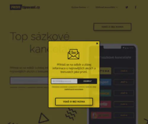 Zabanaprameni.cz(Žába) Screenshot
