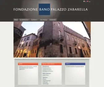 Zabarella.it(Palazzo Zabarella) Screenshot