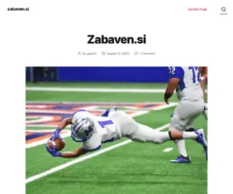 Zabaven.si(Zabava, Video, Klepet) Screenshot