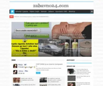 Zabavno24.com(Zabavno 24) Screenshot