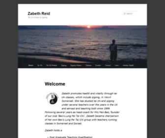 Zabeth.co.uk(Zabeth Reid) Screenshot