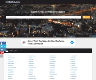 Zabizlist.com(South Africa companies search) Screenshot