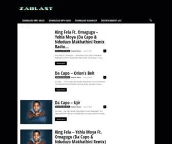 Zablast.com(Techno Blast) Screenshot