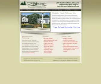 Zaborfh.com(Zabor Funeral Home) Screenshot