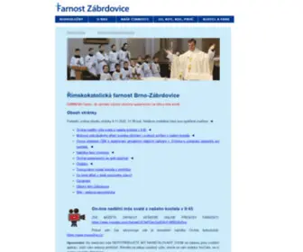 Zabrdovice.cz(Domů) Screenshot