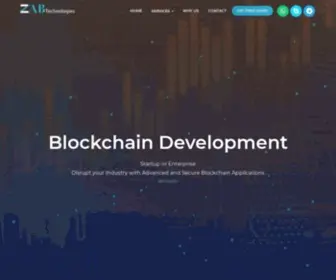 Zabtechnologies.net(Blockchain Development) Screenshot