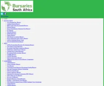 Zabursaries.co.za(A list of ALL bursaries within South Africa for the year 2021) Screenshot