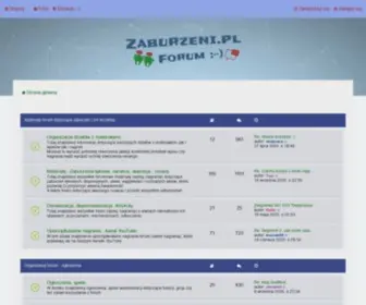 Zaburzeni.pl(Wykaz forów) Screenshot