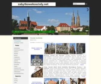 Zabytkowekoscioly.net(Strona g) Screenshot