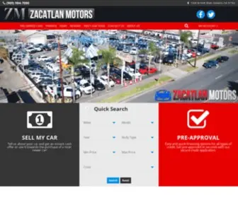 Zacatlanmotors.com(Zacatlan Motors) Screenshot