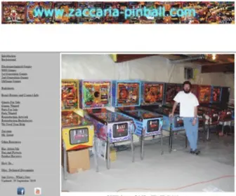 Zaccaria-Pinball.com(Zaccaria) Screenshot
