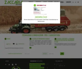 Zaccariarimorchi.com(TECNOLOGIA E INNOVAZIONE PER L'AGRICOLTURA) Screenshot