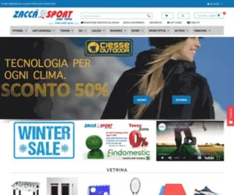 Zaccasport.com(Zaccà) Screenshot