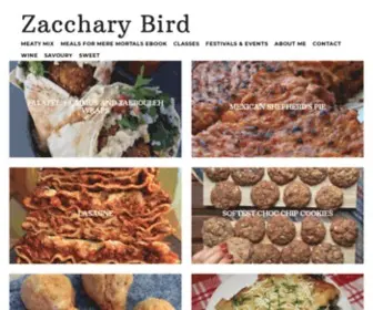 Zaccharybird.com(Zacchary Bird) Screenshot