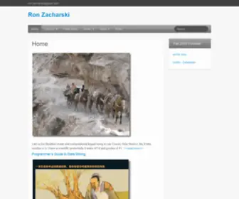 Zacharski.org(Ron Zacharski) Screenshot