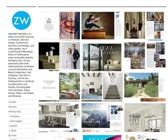 Zachary-Wilson.com(ZACHARY WILSON) Screenshot