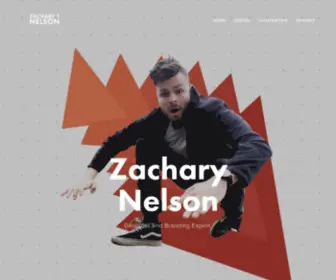 Zacharytnelson.com(Zachary Nelson) Screenshot