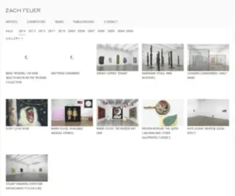 Zachfeuer.com(Zach Feuer) Screenshot