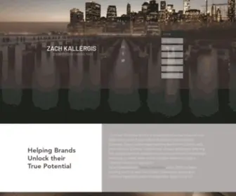 Zachkallergis.com(Zach Kallergis) Screenshot