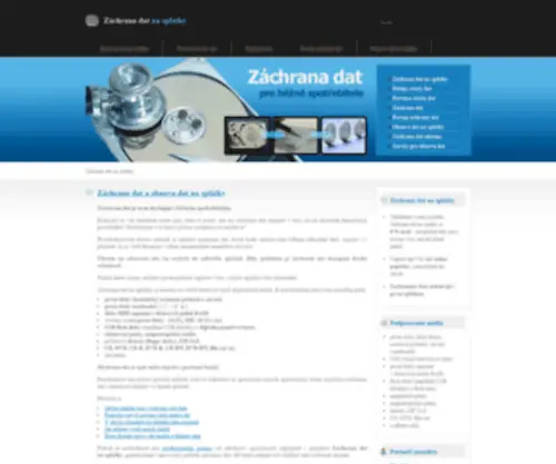 Zachrana-Dat-NA-Splatky.cz(Záchrana dat a obnova dat na splátky) Screenshot