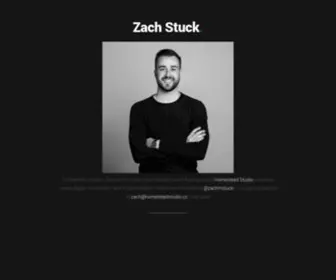 Zachstuck.com(Zach Stuck) Screenshot