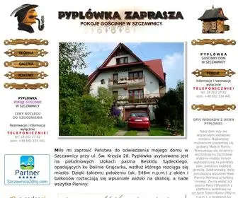 Zachwieja.pl(Pyplówka w Szczawnicy) Screenshot