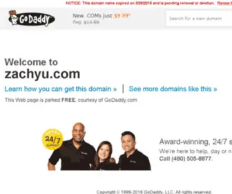 Zachyu.com(Your Source for Social News and Networking) Screenshot