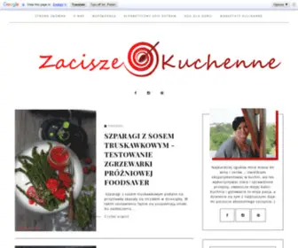 Zaciszekuchenne.pl(Zacisze kuchenne) Screenshot