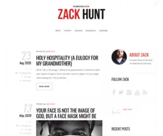 Zackhunt.net(Zack Hunt) Screenshot