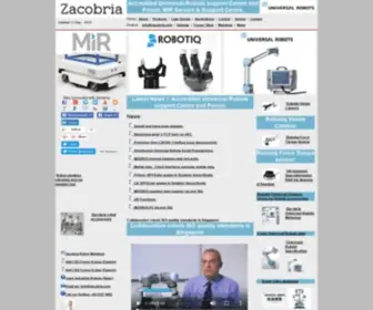 Zacobria.com(Accredited Universal Ro) Screenshot