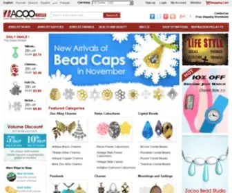 Zacoo.com(Wholesale Beads) Screenshot