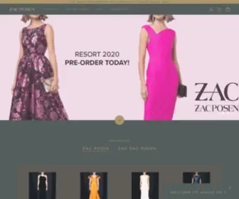 ZacPosen.com(Create an Ecommerce Website and Sell Online) Screenshot