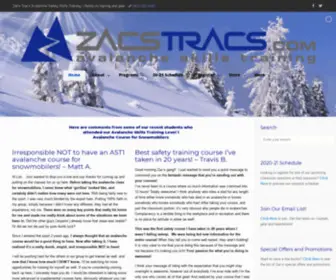 Zacstracs.com(Zacs Tracs) Screenshot