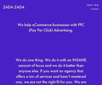 ZadaZada.com(Atlanta's Best PPC Agency) Screenshot