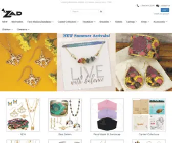 Zad.com(Wholesale Jewelry) Screenshot