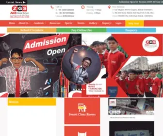 ZadGlobalschool.com(ZAD Global School Rohtak) Screenshot