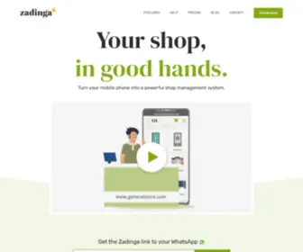 Zadinga.in(Best Shop management app for retail) Screenshot