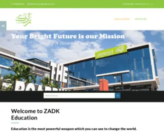 Zadk-Learningportal.com(Zadk Learningportal) Screenshot