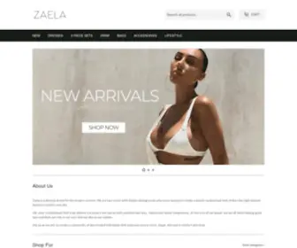 Zaela.co(Create an Ecommerce Website and Sell Online) Screenshot