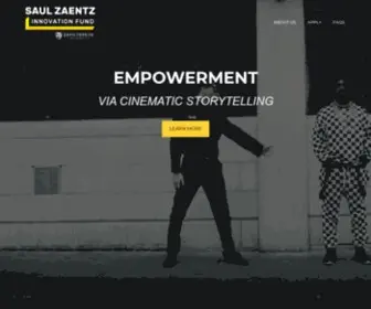 ZaentzFund.com(In Film and Media at Johns Hopkins University) Screenshot