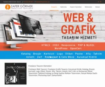 Zafergormek.com(Freelance Web Tasarım) Screenshot