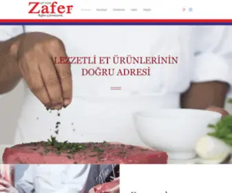 Zafersucuk.com(Afyon Sucuk) Screenshot