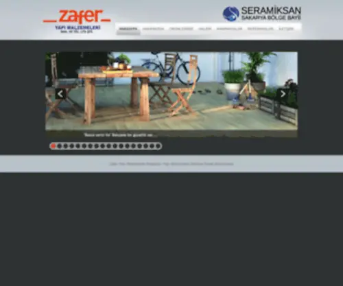 Zaferyapimalzemeleri.com(BANYO) Screenshot