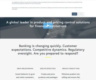 Zafin.com(Banking Digital Transformation) Screenshot