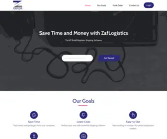 Zaflogistics.net(Zaflogistics) Screenshot